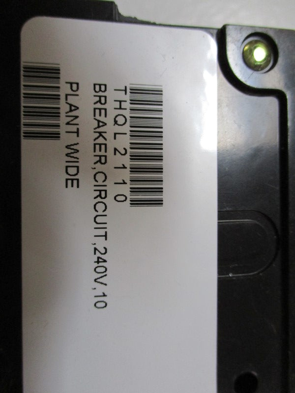 GENERAL ELECTRIC THQL2100 CIRCUIT BREAKER 100A 120/240VAC UNMP