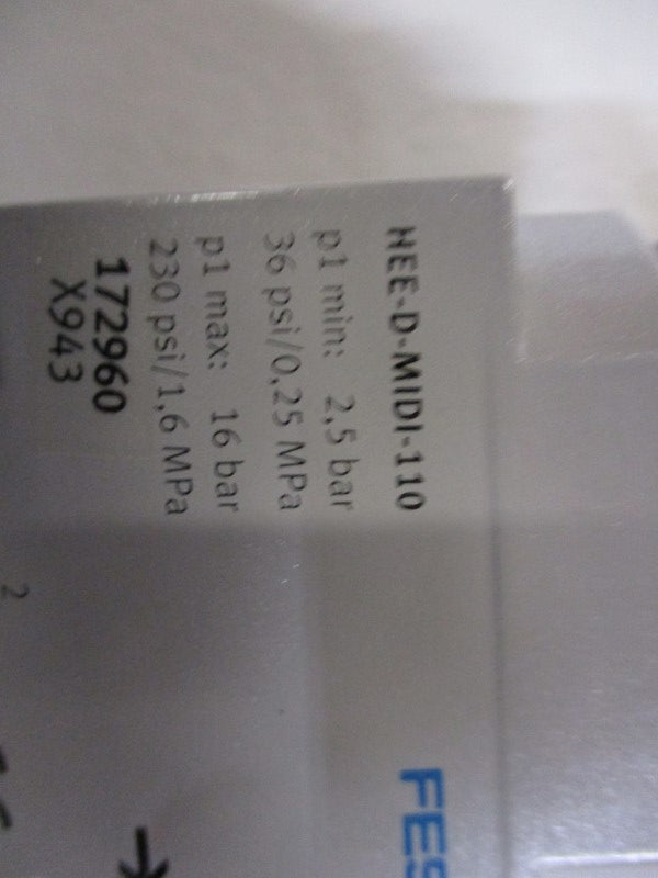 FESTO HEE-D-MIDI-110 NSMP