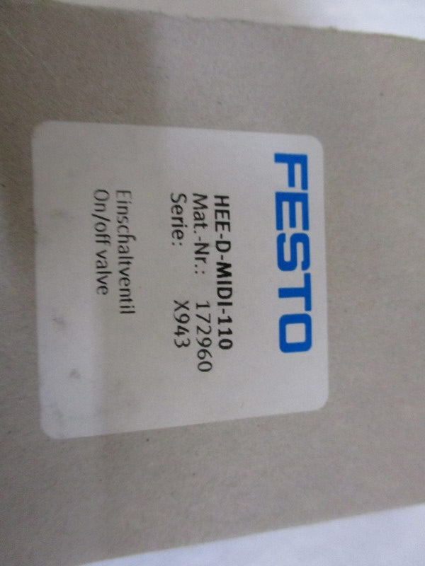 FESTO HEE-D-MIDI-110 NSMP