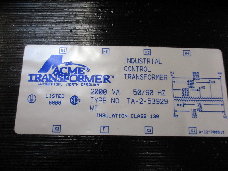 ACME TA-2-53929 NSMP