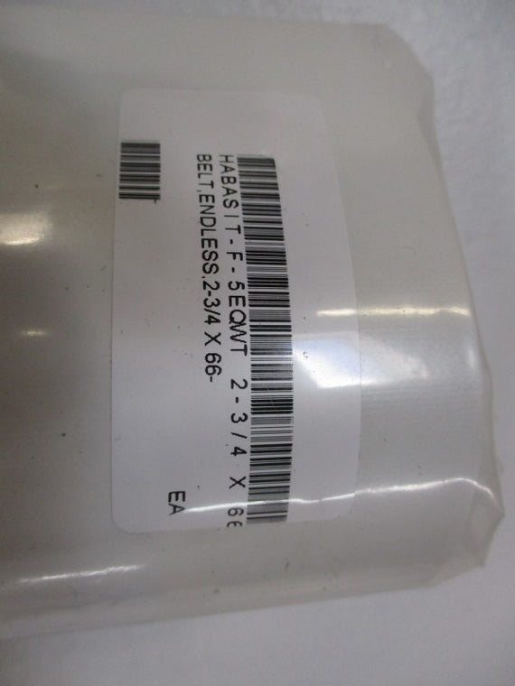 APPLIED INDUSTRY HABASIT-F-5EQWT 2-3/4"x66" NSNP