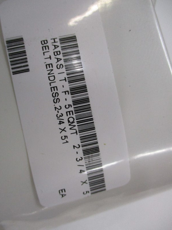 APPLIED INDUSTRY HABASIT-F-5EQWT 2-3/4"x51" NSNP