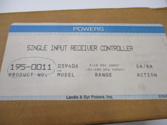 POWERS 195-0011 NSMP