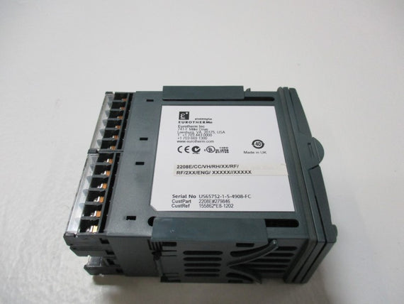 EUROTHERM 2208E/CC/VH/RH/XX/RF/RF/2XX/ENG/XXXXX//XXXXX NSNP