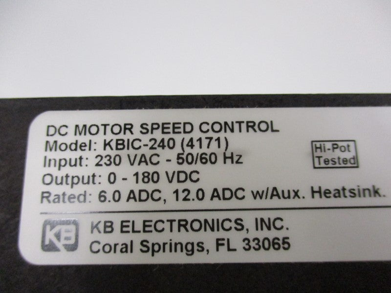 KB ELECTRONICS KBIC-240 (4171) NSMP