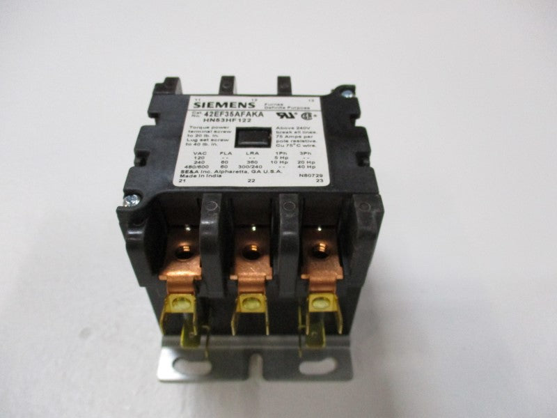 SIEMENS 42EF35AFAKA HN53HF122 600V NSMP