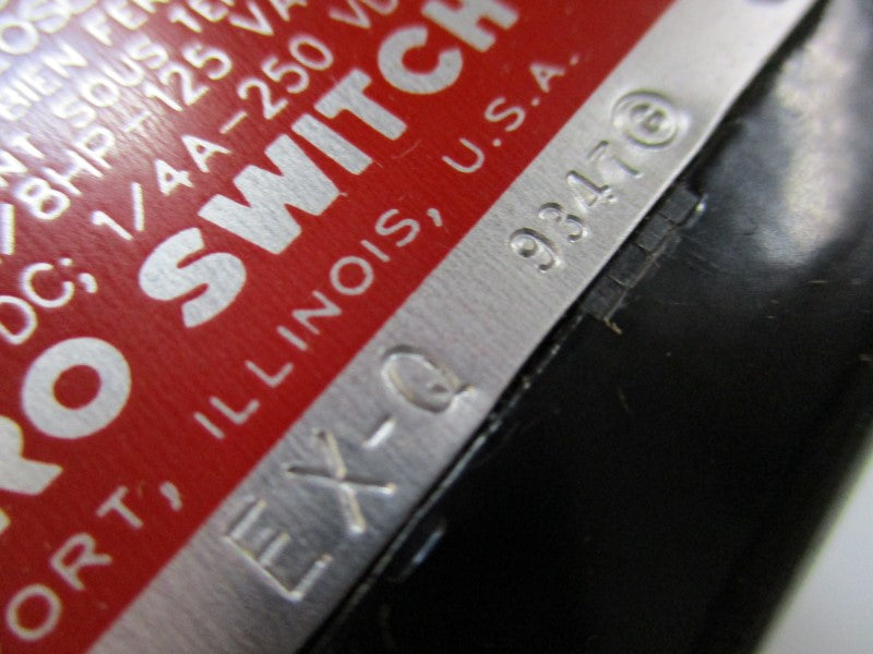 MICROSWITCH EX-Q (AS PICTURED) NSMP