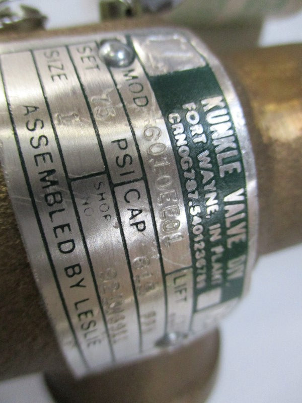 KUNKLE 6010EE01 75PSI NSNP
