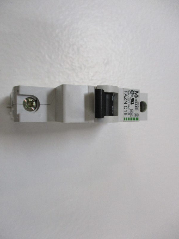 KLOCKNER MOELLER FAZNC16 CIRCUIT BREAKER 16A 277VAC NSNP