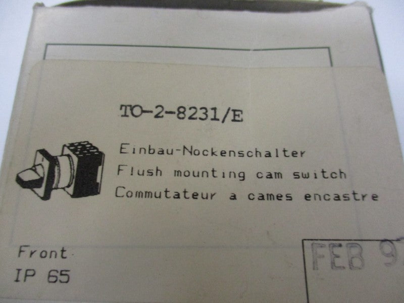 KLOCKNER MOELLER TO-2-8231/E NSMP