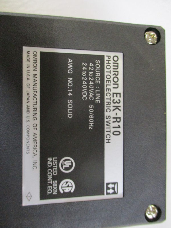 OMRON E3K-R10K4 NSMP
