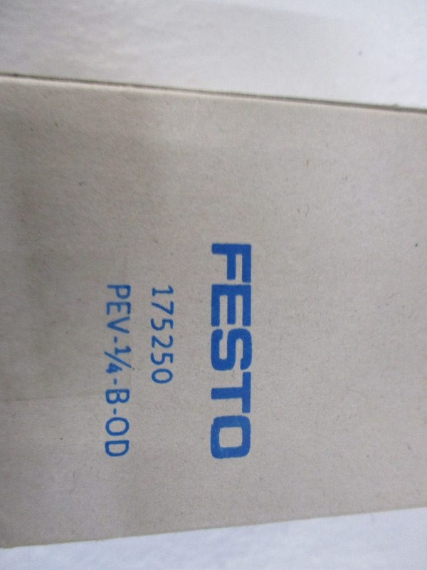 FESTO PEV-1/4-B-OD 175250 250VAC 15-175PSI NSMP