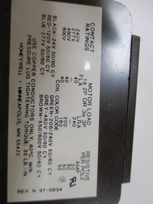 HONEYWELL R4214P1008 UNMP