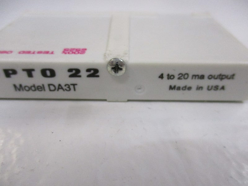 OPTO 22 DA3T UNMP