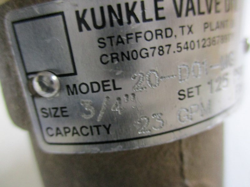 KUNKLE 20-D01-MG NSNP
