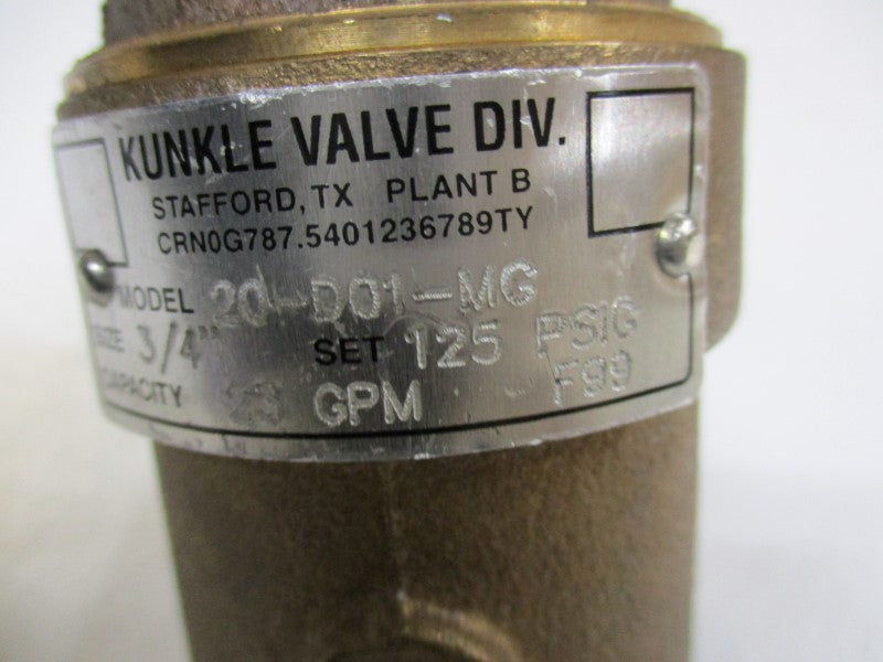 KUNKLE 20-D01-MG NSNP