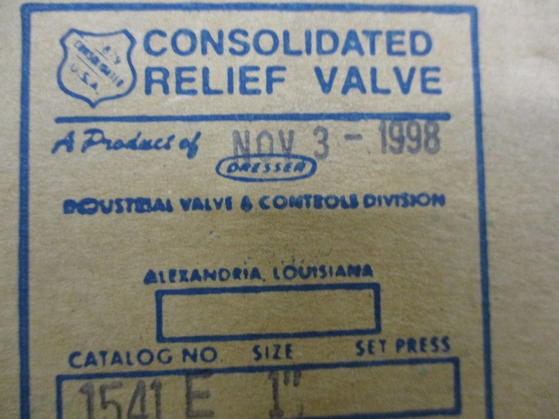 CONSOLIDATED 1541E NSMP