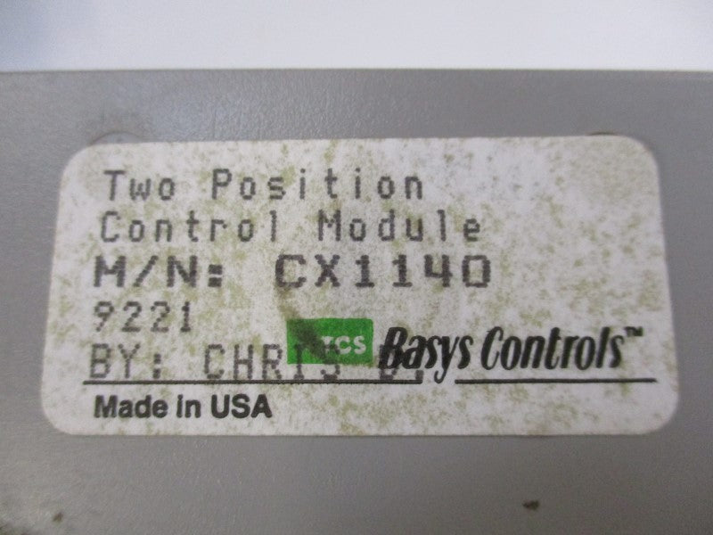 BASYS CONTROLS CX1140 NSMP