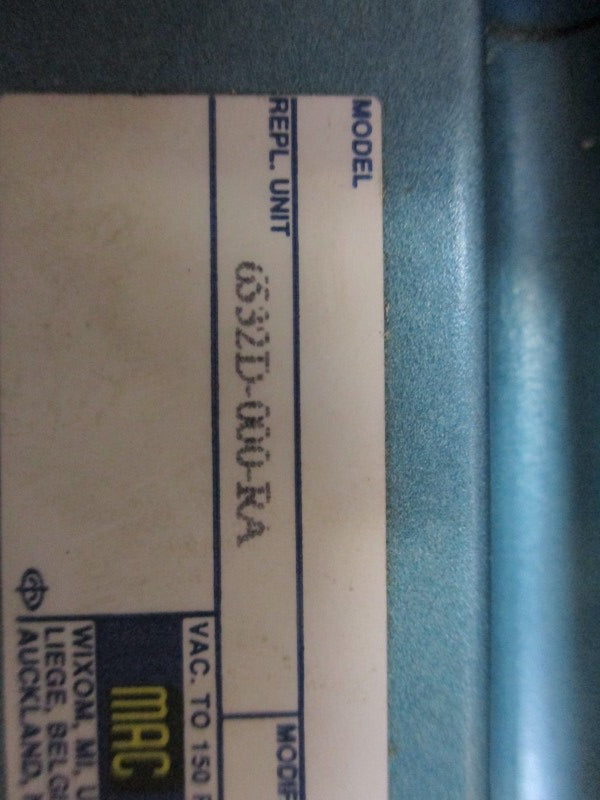 MAC 6532D-000-RA NSNP