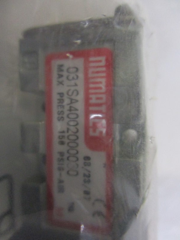 NUMATICS 031SA4002000030 150PSIG 110-120/60 100-115/60 NSNP