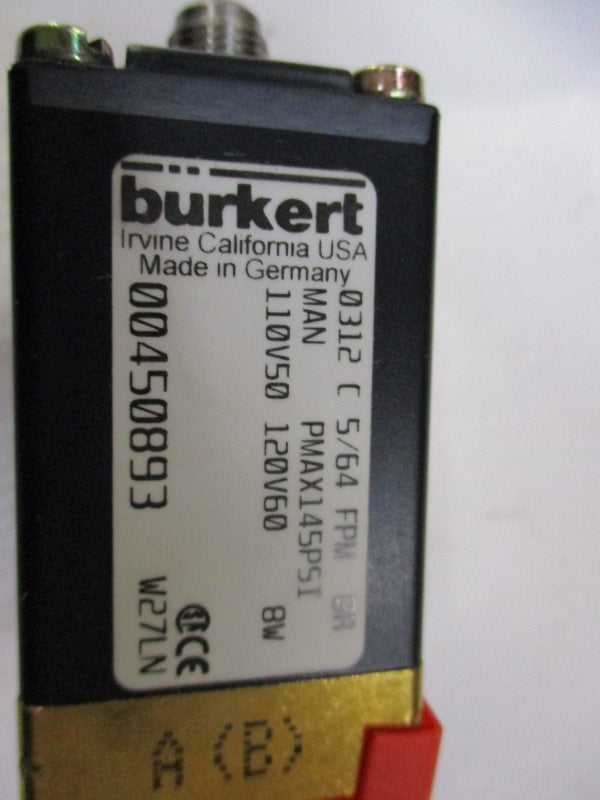 BURKERT 0312C5/64FPMBR 00450893 NSMP