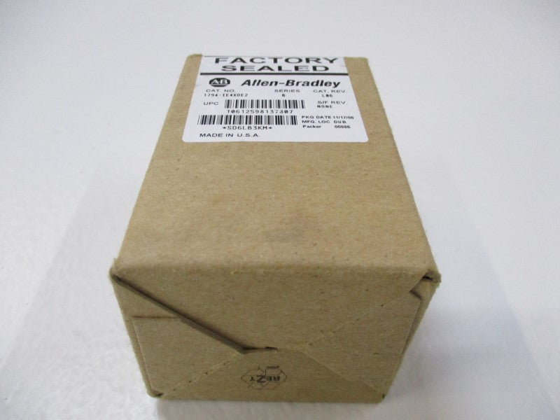 ALLEN BRADLEY 1794-IE4XOE2 SER. B DATE: 2006 NSFS