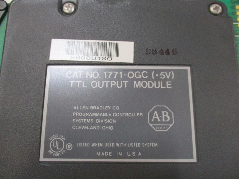 ALLEN BRADLEY 1771-OGV (+5V) UNMP