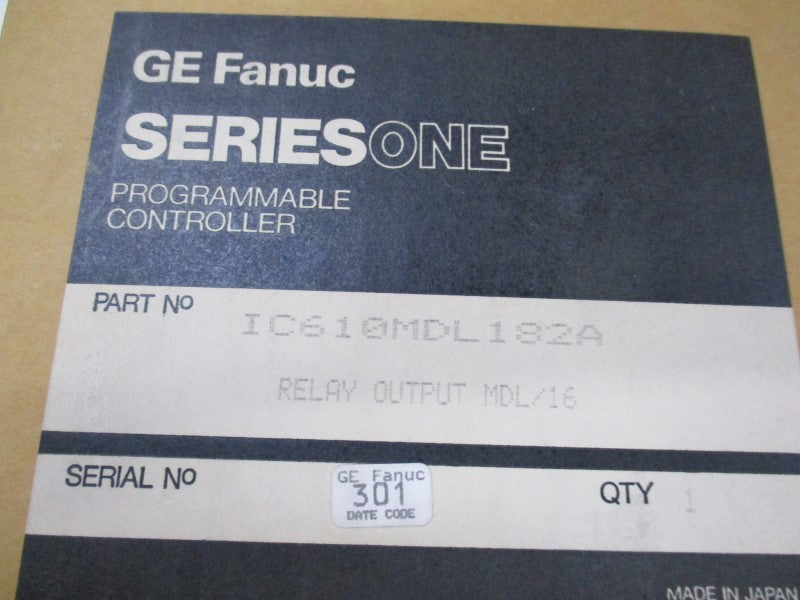 FANUC IC610MDL182A NSMP