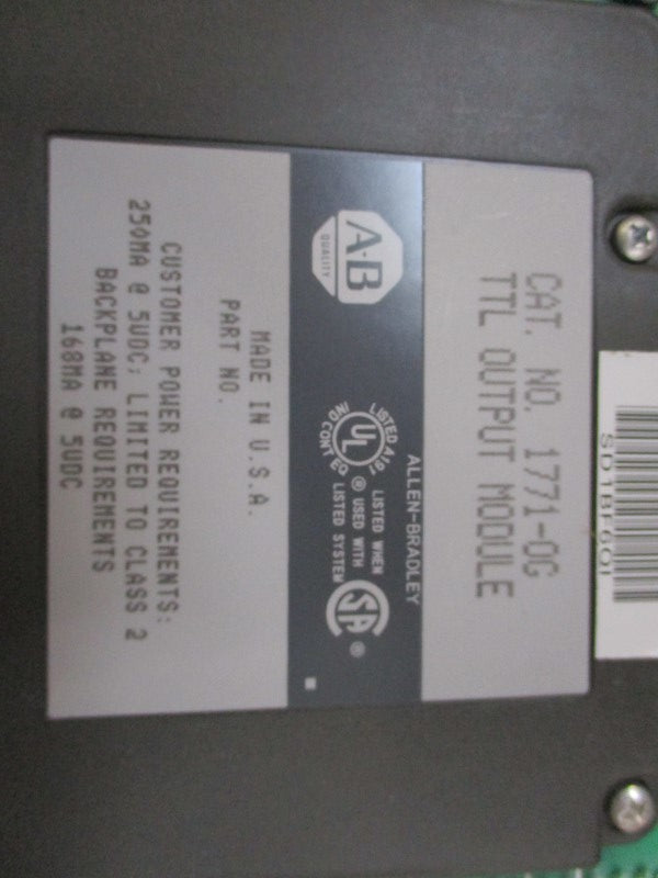 ALLEN BRADLEY 1771-OG UNMP