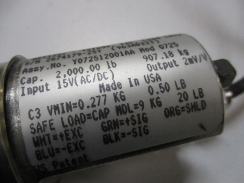METTLER TOLEDO Y072512001AA UNMP