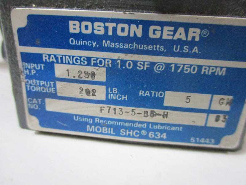 BOSTON GEAR F713-5-B5-H NSNP