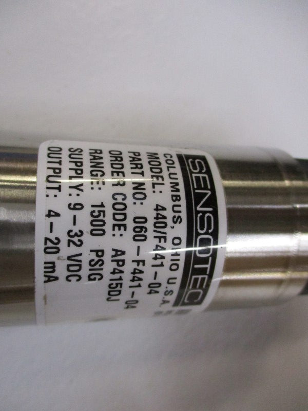SENSOTEC 060-F441-04 NSNP