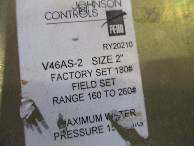 JOHNSON CONTROLS V46AS-2 (AS PICTURED) NSNP