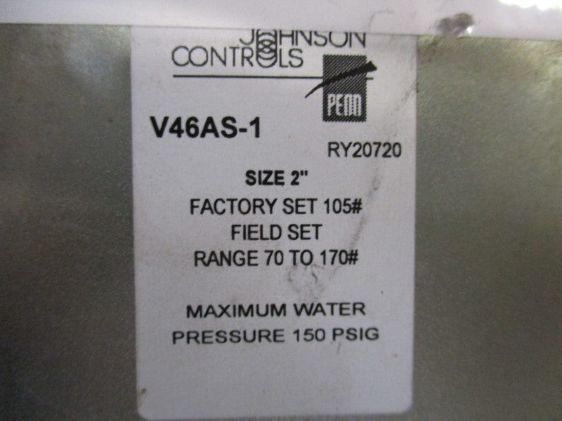 JOHNSON CONTROLS V46AS-1 (AS PICTURED) NSNP