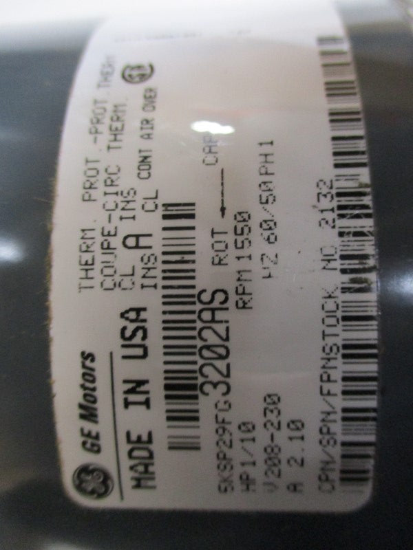 GENERAL ELECTRIC 5KSP29FG3202AS NSMP