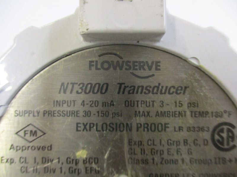 FLOWSERVE NT3000 (AS PICTURED) NSNP