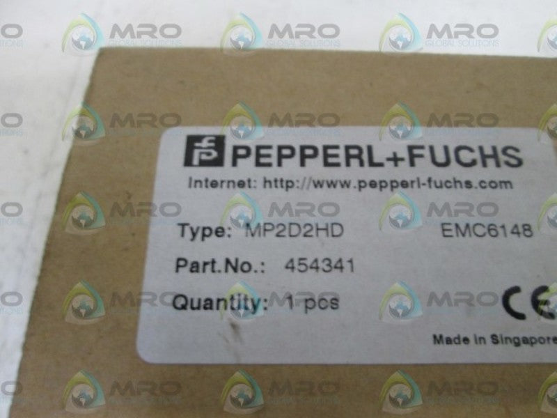 PEPPERL+FUCHS PHOTO AUTOMATION SENSOR MP2D2HD *NEW IN BOX*