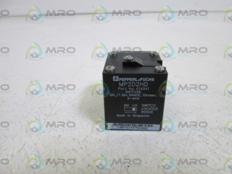 PEPPERL+FUCHS PHOTO AUTOMATION SENSOR MP2D2HD *NEW IN BOX*