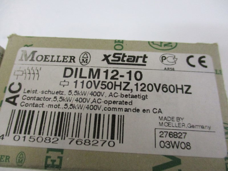KLOCKNER MOELLER DILM12-10 120V NSMP
