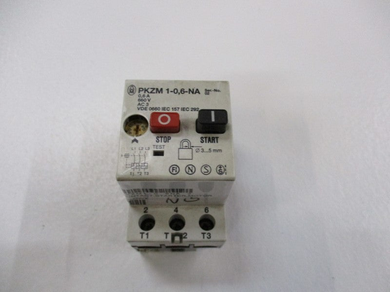 KLOCKNER MOELLER PKZM1-0,6-NA (AS PICTURED) UNMP