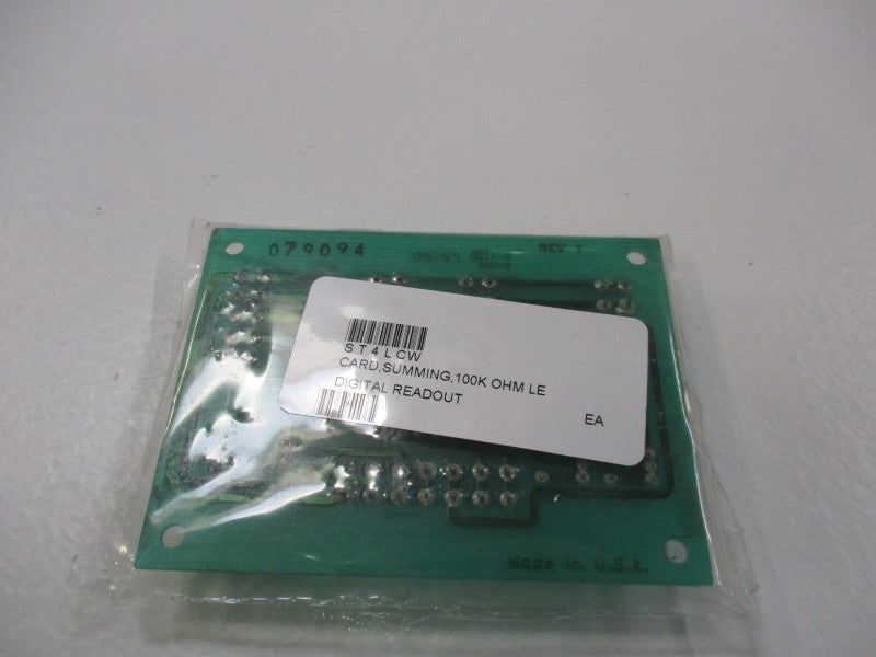 CONTROL WEIGH ST4LC (REV. 1) NSNP