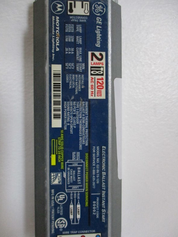 GENERAL ELECTRIC G2-IN-T8-120 NSNP