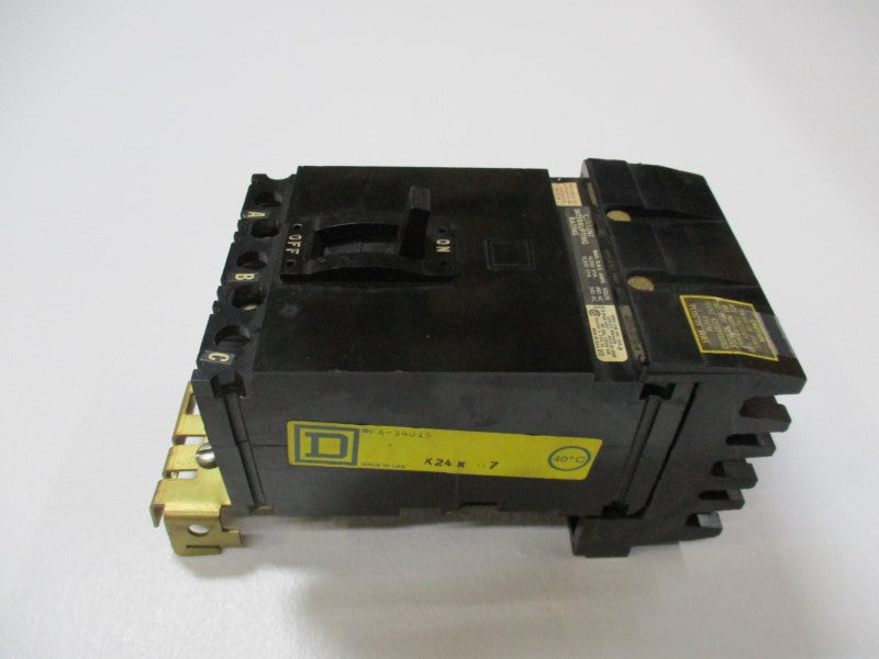 SQUARE D FA-34015 15A 480V UNMP