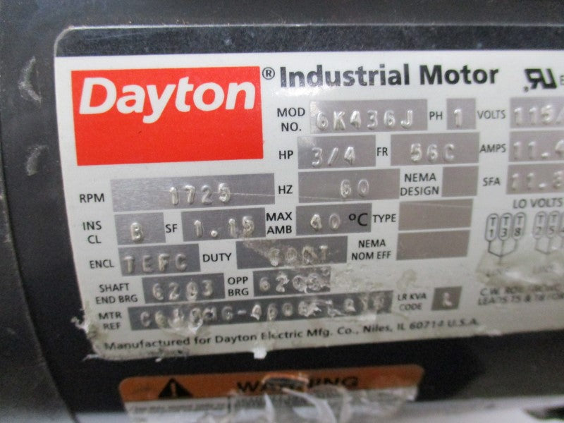DAYTON 6K436J NSNP