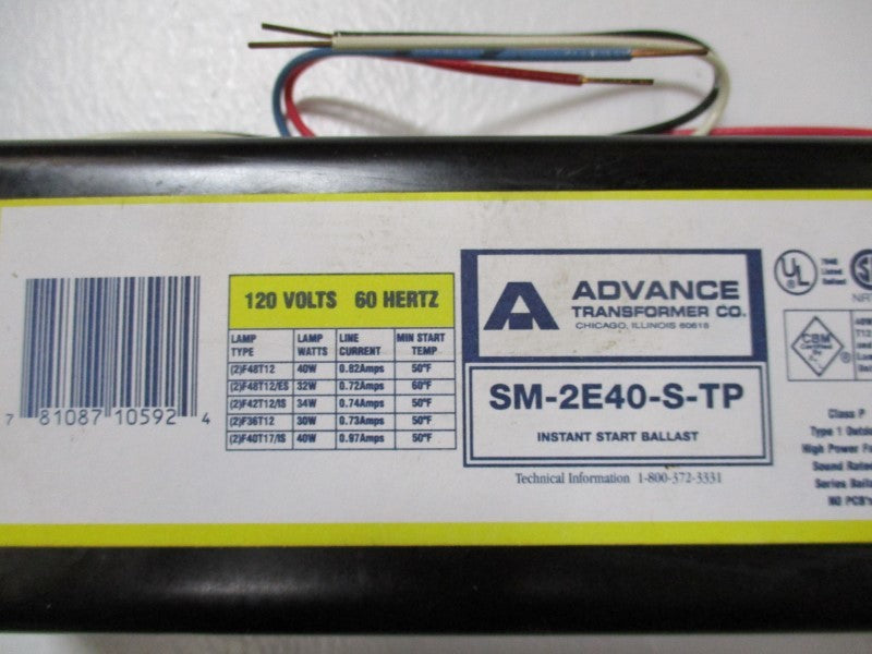 ADVANCE SM-2E40-S-TP NSMP