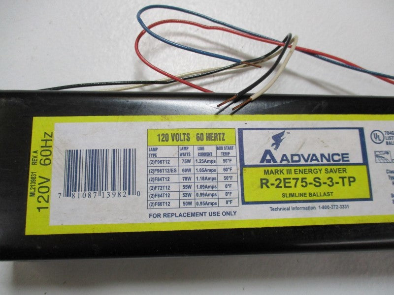 ADVANCE R-2E75-S-3-TP NSMP