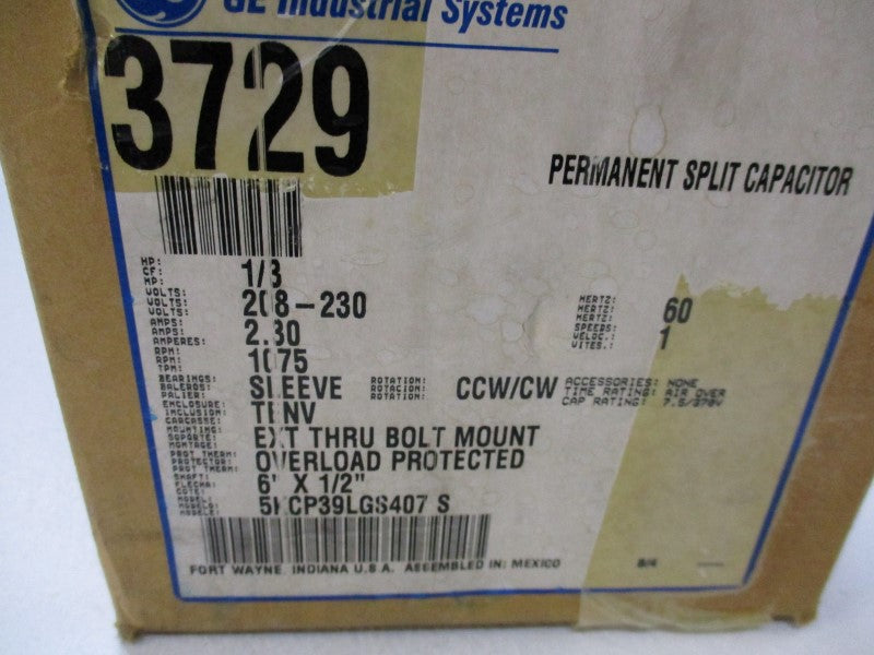 GENERAL ELECTRIC 5KCP39LGS407S NSMP