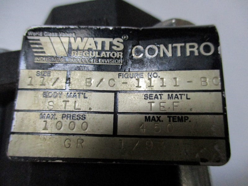 WATTS B/C-1111-BC NSNP