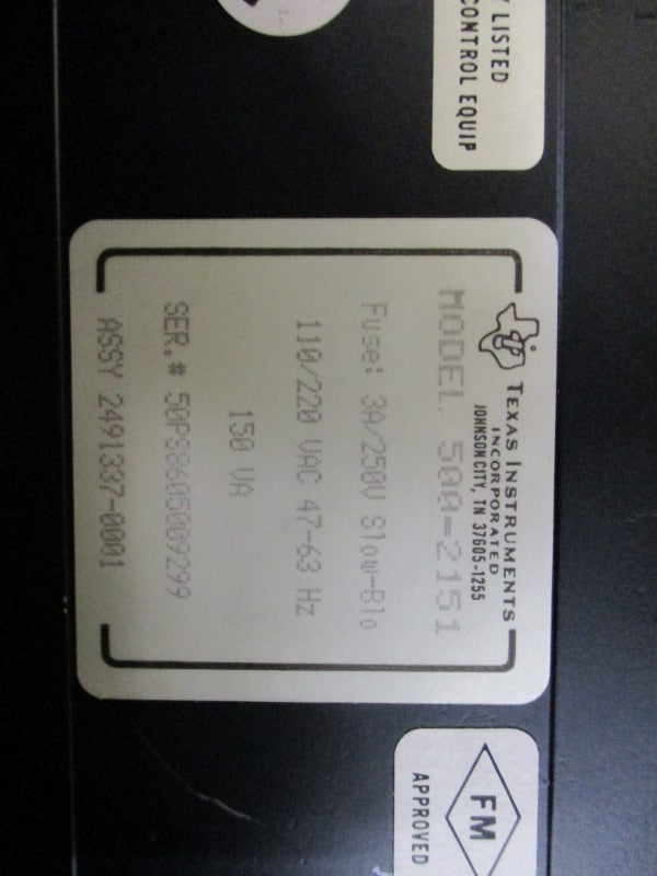 TEXAS INSTRUMENTS 500-2151 NSNP