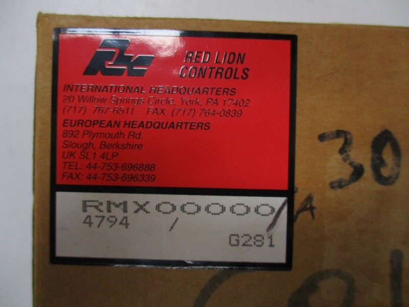 RED LION CONTROLS RMX00000 NSMP